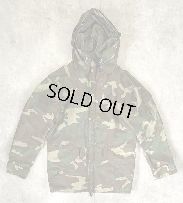 画像1: 90'S アメリカ軍 US ARMY ECWCS "GEN1前期モデル" GORE-TEX パーカー ウッドランドカモ (VINTAGE)