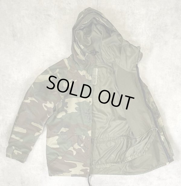 画像3: 90'S アメリカ軍 US ARMY ECWCS "GEN1前期モデル" GORE-TEX パーカー ウッドランドカモ (VINTAGE)