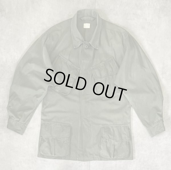 画像1: 60'S アメリカ軍 US ARMY "JUNGLE FATIGUE 3rd" ノンリップ ファティーグジャケット M-R (VINTAGE)