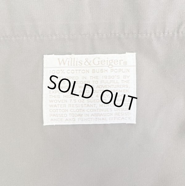 画像4: 90'S WILLIS & GEIGER フィールドジャケット カーキ (VINTAGE)