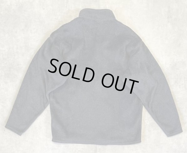 画像4: 02'S PATAGONIA 刺繍ロゴ R2 レギュレーター ハーフジップ フリース チャコール USA製 (VINTAGE)