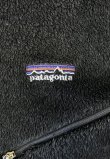画像3: 02'S PATAGONIA 刺繍ロゴ R2 レギュレーター ハーフジップ フリース チャコール USA製 (VINTAGE)