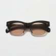 画像2: H OPTICAL "H-13" サングラス フェードグレー/ミッドブラウンレンズ (NEW)