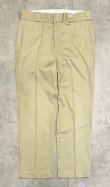 画像3: 80'S DICKIES 874 チビタグ ワークパンツ ベージュ W34L30 USA製 (VINTAGE)