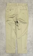 画像1: 80'S DICKIES 874 チビタグ ワークパンツ ベージュ W34L30 USA製 (VINTAGE)