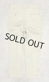 画像: 80'S DICKIES 874 チビタグ ワークパンツ ベージュ W34L30 USA製 (VINTAGE)
