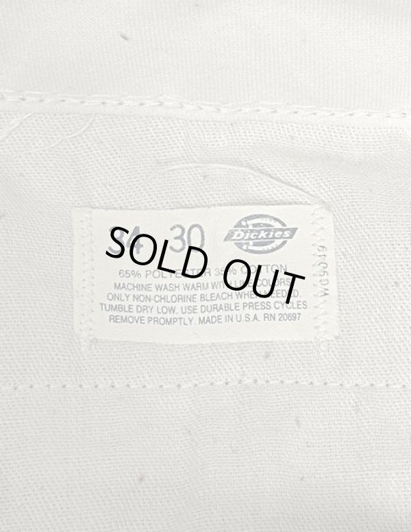 画像4: 80'S DICKIES 874 チビタグ ワークパンツ ベージュ W34L30 USA製 (VINTAGE)