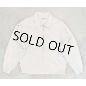 画像: 60'S PENNEY'S 三角タグ シンチバック ドリズラージャケット オフホワイト TALONジップ (VINTAGE)