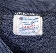 画像2: 80'S CHAMPION トリコタグ リバースウィーブ フェードネイビー USA製 (VINTAGE)