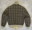 画像5: 60'S UNKNOWN リバーシブル ドリズラージャケット CONMATICジップ ベージュ/チェック柄 (VINTAGE)