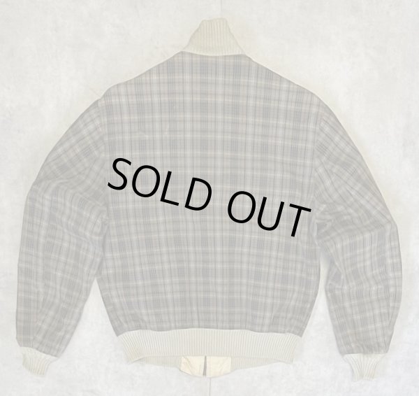 画像5: 60'S UNKNOWN リバーシブル ドリズラージャケット CONMATICジップ ベージュ/チェック柄 (VINTAGE)