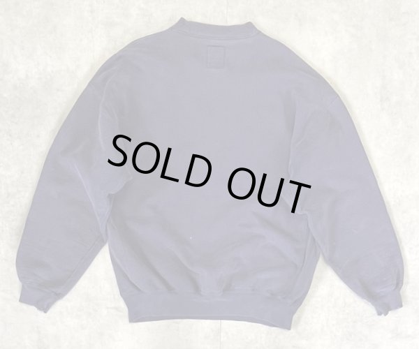 画像5: 90'S RUSSELL ATHLETIC "PRO COTTON" 前Vガゼット付き クルーネック スウェットシャツ ナス紺 USA製 (VINTAGE)