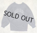 画像: 80'S CHAMPION トリコタグ リバースウィーブ フェードネイビー USA製 (VINTAGE)