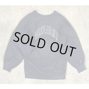 画像: 80'S CHAMPION トリコタグ リバースウィーブ フェードネイビー USA製 (VINTAGE)