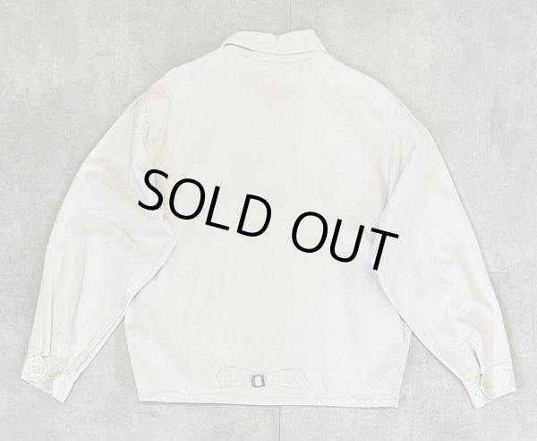 画像5: 60'S PENNEY'S 三角タグ シンチバック ドリズラージャケット オフホワイト TALONジップ (VINTAGE)