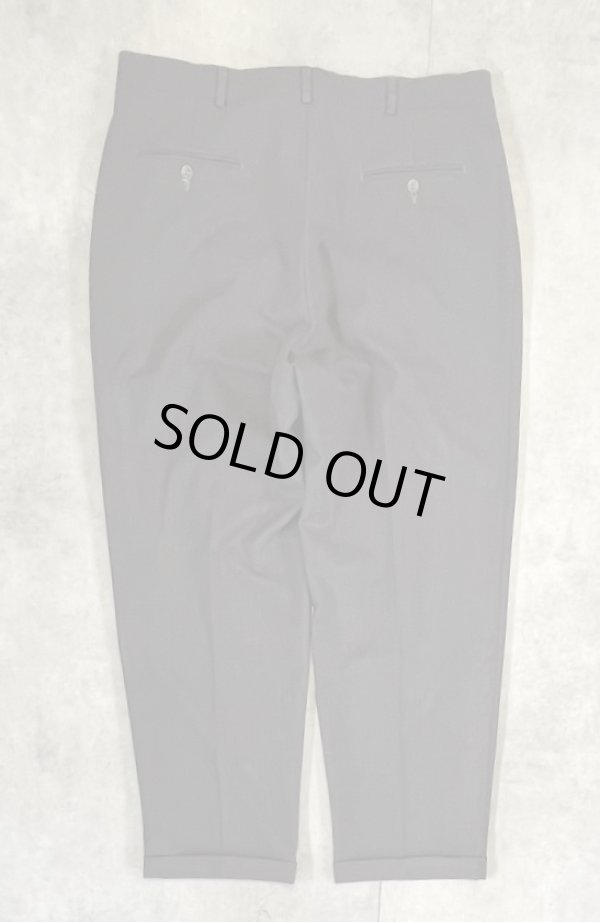 画像4: 90'S LEVIS "ACTION CHOICE" ツータック スラックス チャコール (VINTAGE)