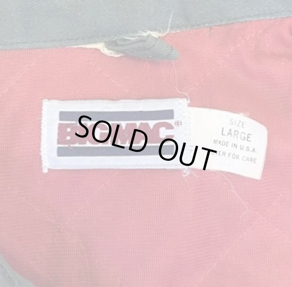 画像2: 80'S BIG MAC 裏地キルティング ワークジャケット グリーン USA製 (VINTAGE)