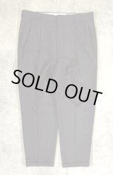 画像: 90'S LEVIS "ACTION CHOICE" ツータック スラックス チャコール (VINTAGE)