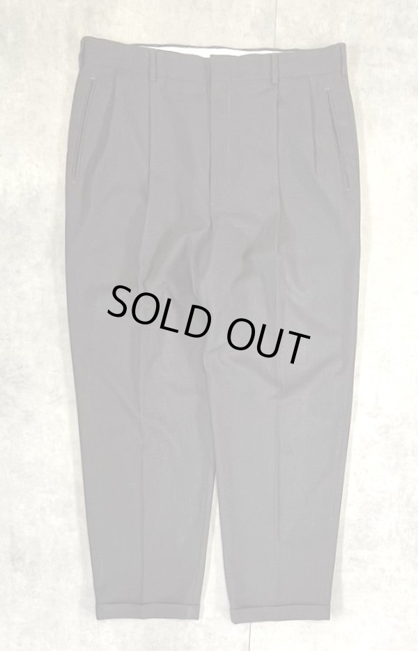 画像1: 90'S LEVIS "ACTION CHOICE" ツータック スラックス チャコール (VINTAGE)