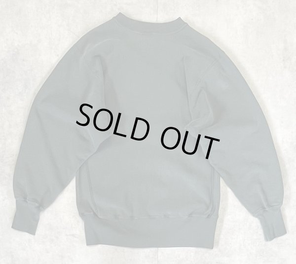 画像5: 90'S CHAMPION "三段プリント" 刺繍タグ リバースウィーブ フェードグリーン メキシコ製 (VINTAGE)