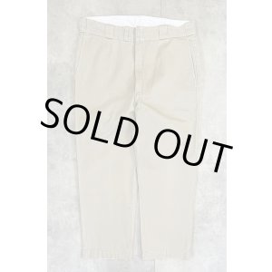 画像: 80'S LL Bean "DICKIES製" コットン100% ワークパンツ ベージュ USA製 (VINTAGE)