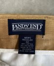 画像2: 90'S LANDS' END コーデュロイパンツ ベージュ USA製 (VINTAGE)