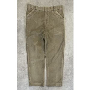 画像: 80'S ORVIS モールスキンパンツ カーキ OPTIジップ イングランド製 (VINTAGE)