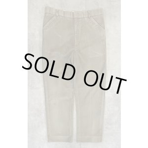 画像: 80'S ORVIS モールスキンパンツ カーキ OPTIジップ イングランド製 (VINTAGE)