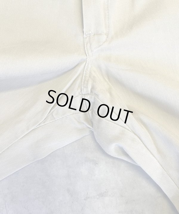 画像3: 80'S LL Bean "DICKIES製" コットン100% ワークパンツ ベージュ USA製 (VINTAGE)