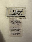 画像2: 00'S LL Bean "DOUBLE L COMFORT WAIST" ツープリーツ チノパンツ タン (VINTAGE)