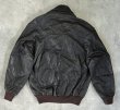 画像5: 80'S LL Bean "A-2" レザー フライトジャケット ダークブラウン TALONジップ USA製 (VINTAGE)