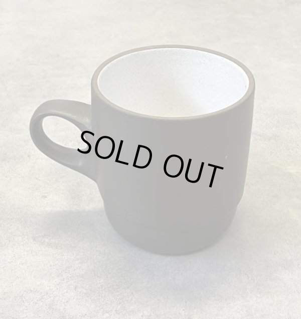 画像3: HEATH CERAMICS スタッキング マグカップ ダークブラウン USA製 (VINTAGE)