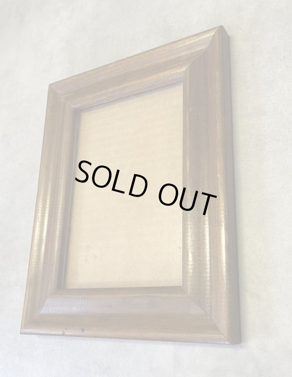 画像2: ウッド ピクチャーフレーム 額縁 (VINTAGE)