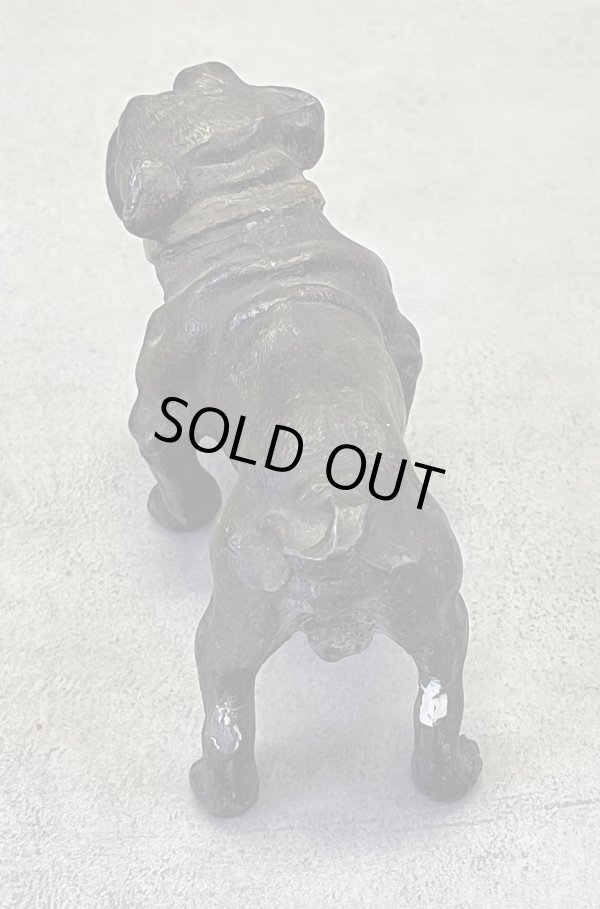 画像4: ブルドッグ オーナメント オブジェ 置物 ペーパーウエイト (VINTAGE)