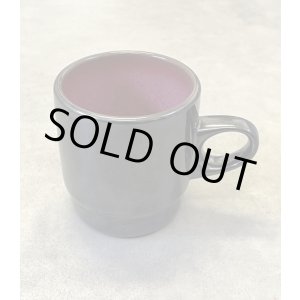 画像: HEATH CERAMICS スタッキング マグカップ ブラック USA製 (VINTAGE)