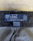 画像2: 90'S RALPH LAUREN "ANDREW PANT" ツープリーツ 太畝コーデュロイパンツ チャコール (VINTAGE)