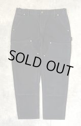 画像: CARHARTT ダブルニー ダック ペインターパンツ ブラック W38L30 (VINTAGE)