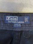 画像2: 90'S RALPH LAUREN "HAMMOND PANT" ツープリーツ チノパンツ ブラック (VINTAGE)