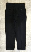 画像3: 90'S RALPH LAUREN "HAMMOND PANT" ツープリーツ チノパンツ ブラック (VINTAGE)