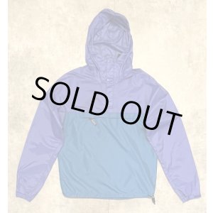 画像: 90'S PATAGONIA "FEATHER WEIGHT SHELL PULLOVER" 旧タグ リップストップ アノラック パープル/ブルー (VINTAGE)