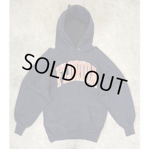 画像: 90'S CHAMPION "FLORIDA" 刺繍タグ リバースウィーブ パーカー ネイビー USA製 (VINTAGE)