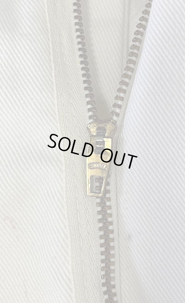 画像2: 70'S SEARS "TRADEWEAR" ペインターパンツ SCOVILLジップ ホワイト USA製 (VINTAGE)