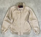 画像: 90'S LANDS' END 裏地チェック柄 ドリズラージャケット ベージュ (VINTAGE)