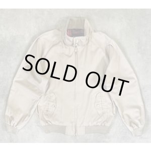 画像: 90'S LANDS' END 裏地チェック柄 ドリズラージャケット ベージュ (VINTAGE)