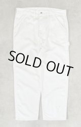 画像: 70'S SEARS "TRADEWEAR" ペインターパンツ SCOVILLジップ ホワイト USA製 (VINTAGE)