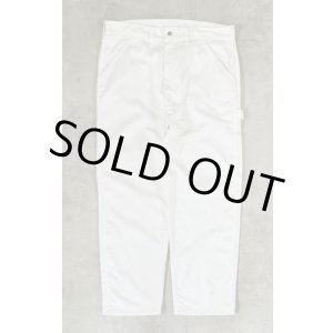 画像: 70'S SEARS "TRADEWEAR" ペインターパンツ SCOVILLジップ ホワイト USA製 (VINTAGE)