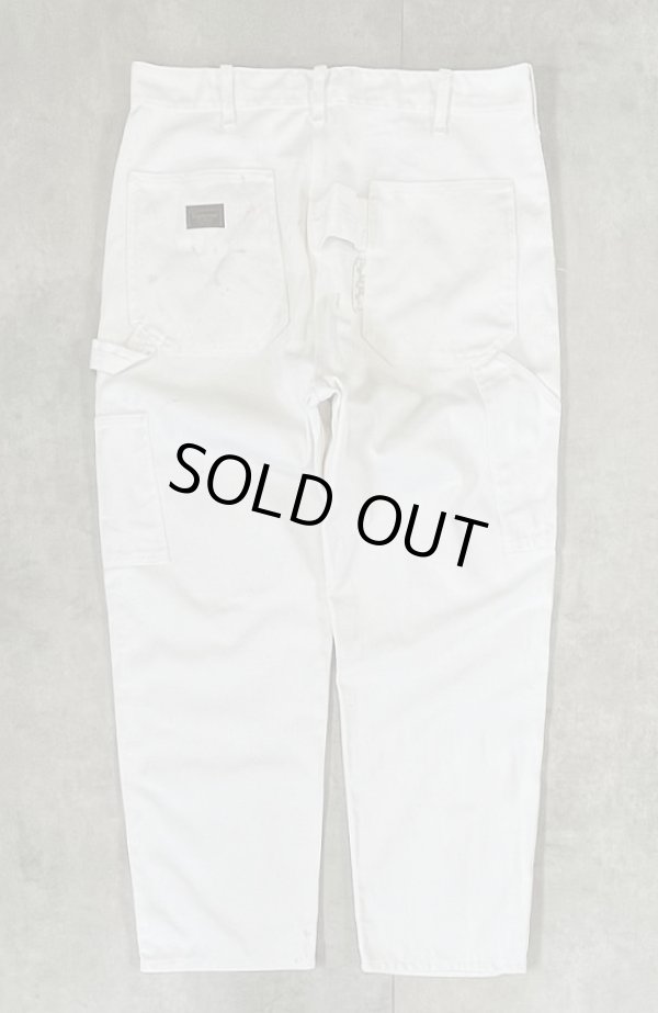 画像3: 70'S SEARS "TRADEWEAR" ペインターパンツ SCOVILLジップ ホワイト USA製 (VINTAGE)