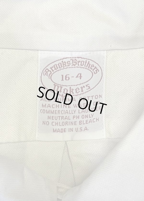 画像2: 90'S BROOKS BROTHERS "MAKERS" オックスフォード BDシャツ ホワイト USA製 (VINTAGE)