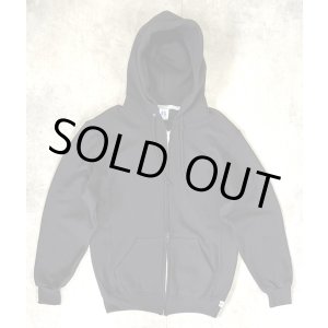 画像: RUSSELL ATHLETIC "DRI-POWER" フルジップ パーカー ブラック (NEW)