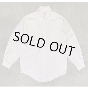 画像: 90'S BROOKS BROTHERS "MAKERS" オックスフォード BDシャツ ホワイト USA製 (VINTAGE)